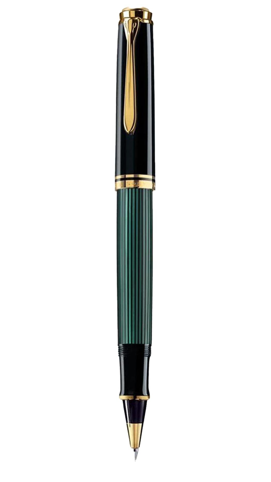 Pelikan Souveraen R800 Yeşil Siyah Roller Kalem