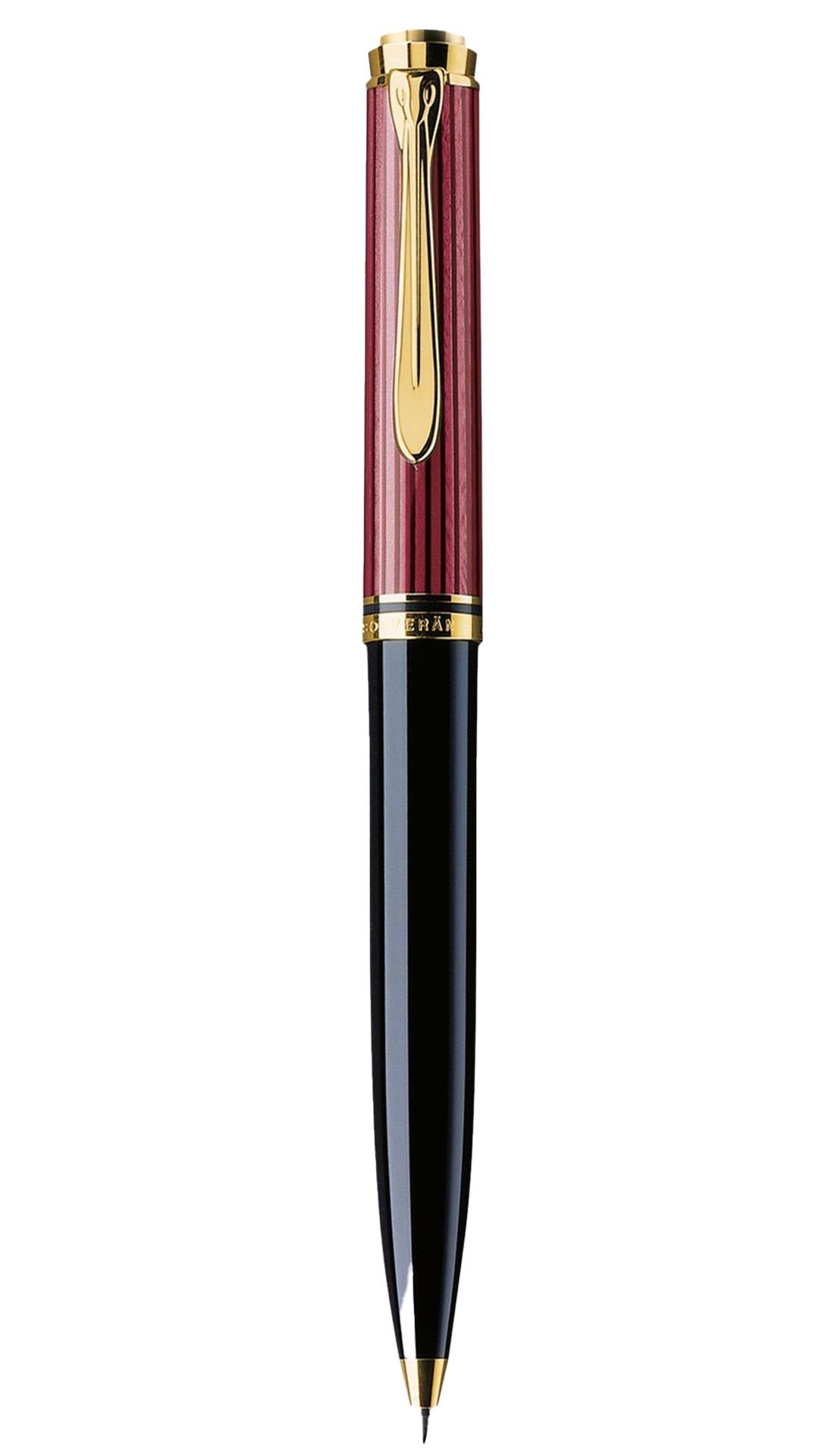 Pelikan Souveran Serisi K600 Bordo Siyah Tükenmez Kalem