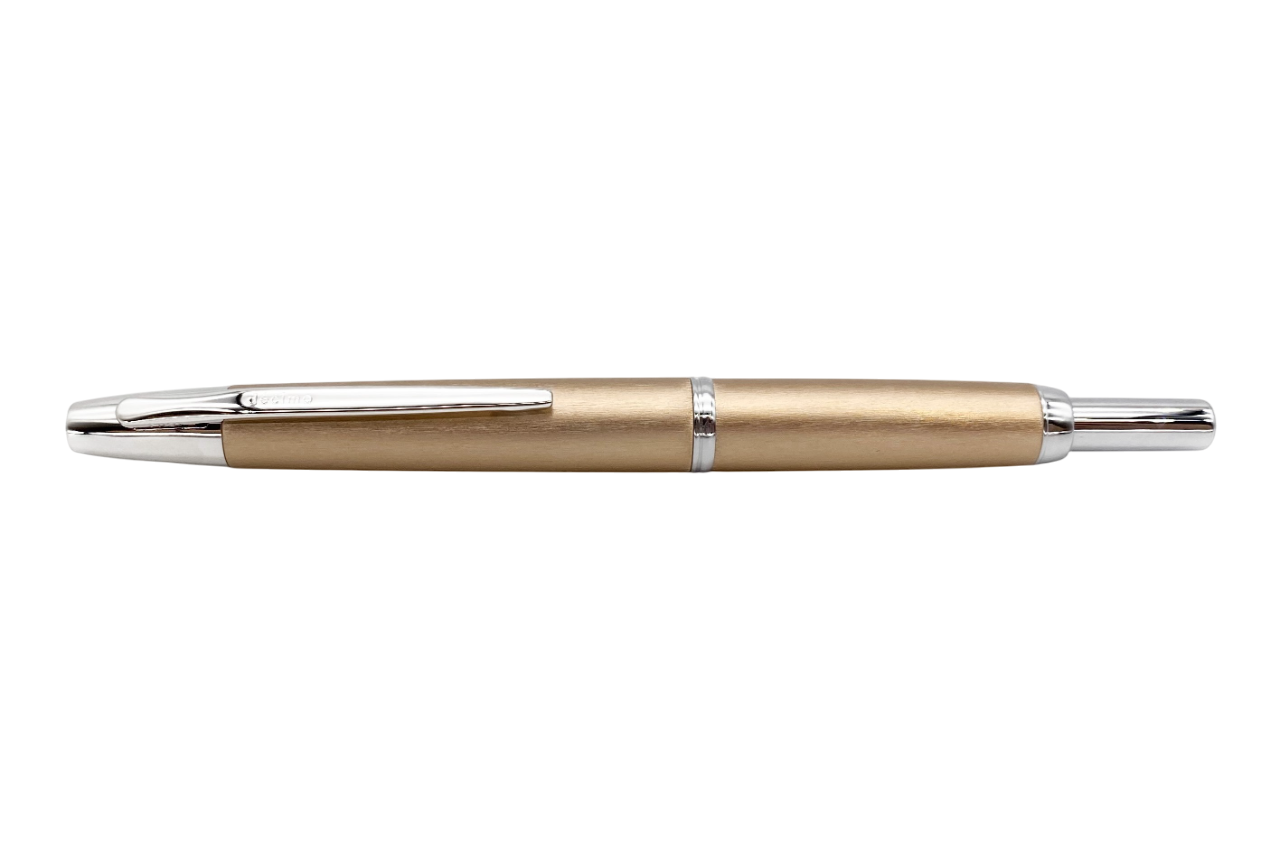 Pilot Capless Vanishing Point Decimo 20 Champagne Gold Fountain