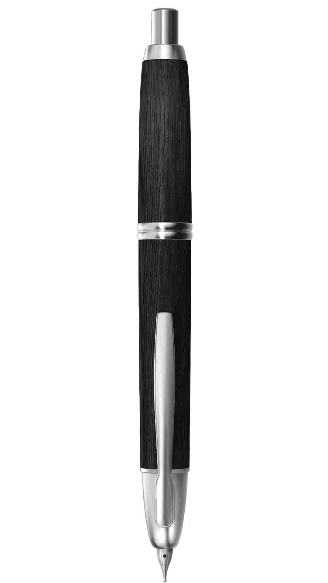 Pilot Capless Wooden Siyah FC-25SK-DRM M Uç Dolma Kalem