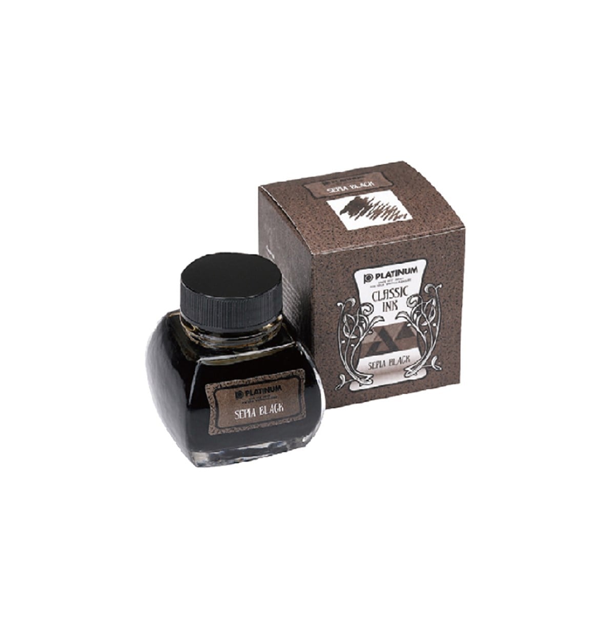 Platinum Ink Series INKK 2000 Sepia Black Ink 60cc