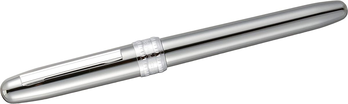 Platinum Plaisir Füllfederhalter Frosty Blau – Federstärke F, Im Pack