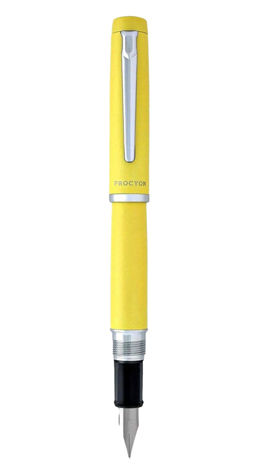 PLATINUM PNB-5000 68-3 PROCYON YELLOW FOUNTAIN PEN F