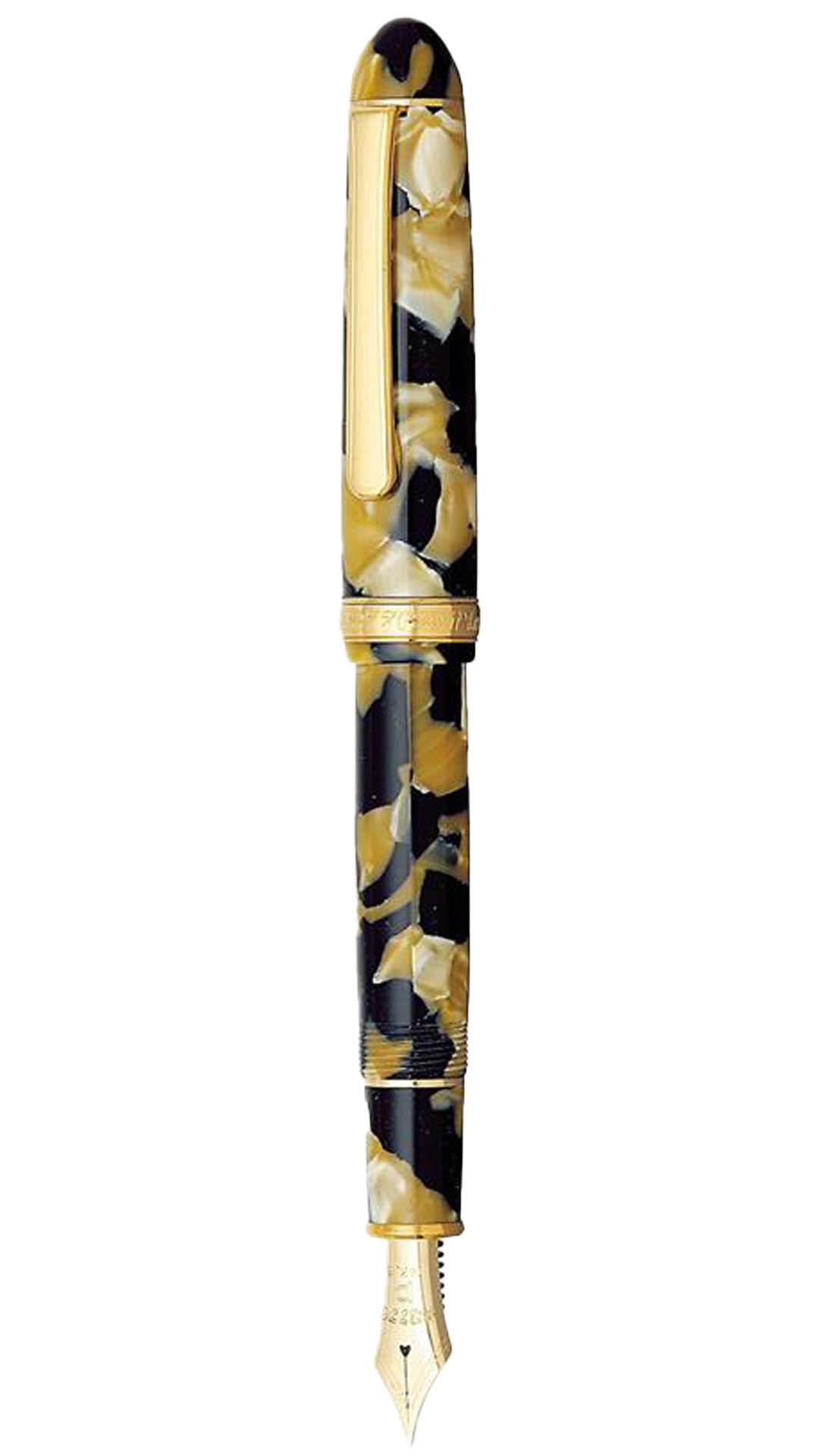 Platinum PTB 35000S Black Beige Fountain Pen Calico B