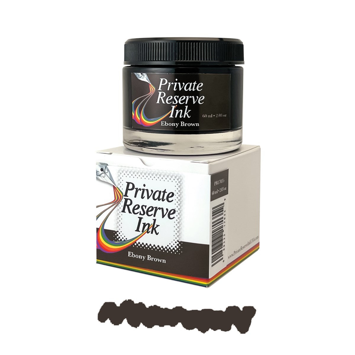 Private Reserve Ebony Brown 60ml Dolma Kalem Mürekkebi