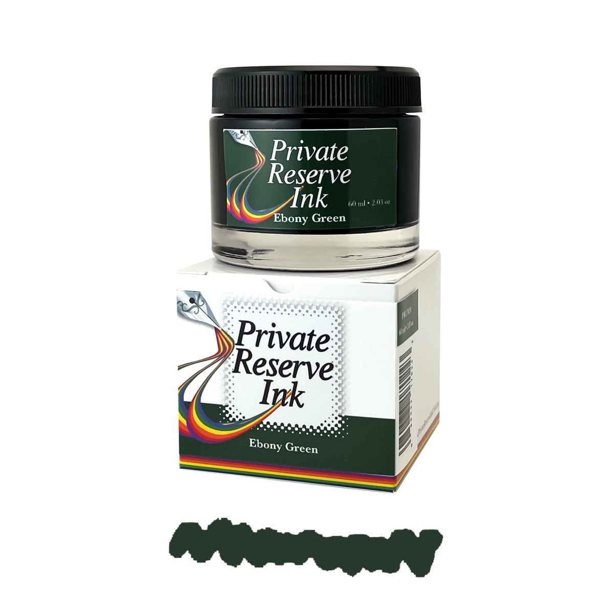 Private Reserve Ebony Green 60ml Dolma Kalem Mürekkebi