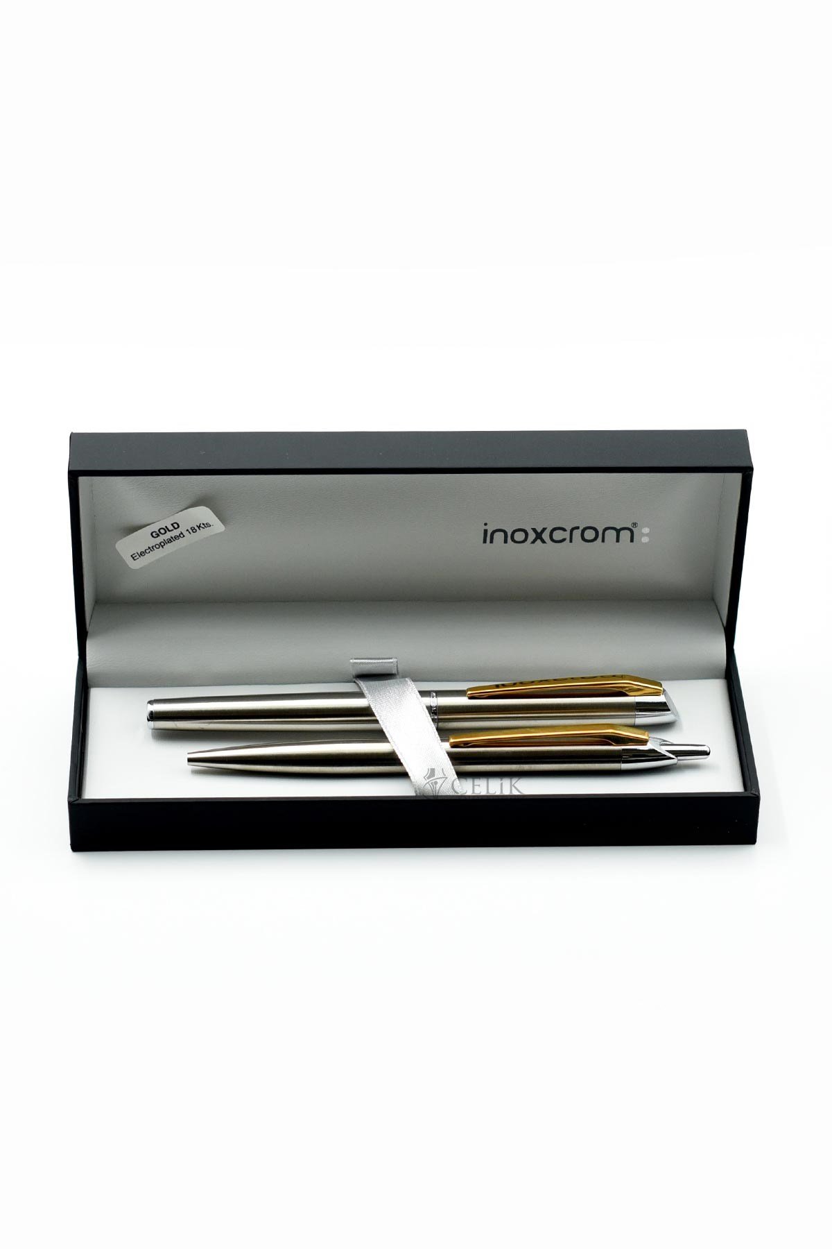 Pure Mo Gold Clip Dolma + Tükenmez Kalem