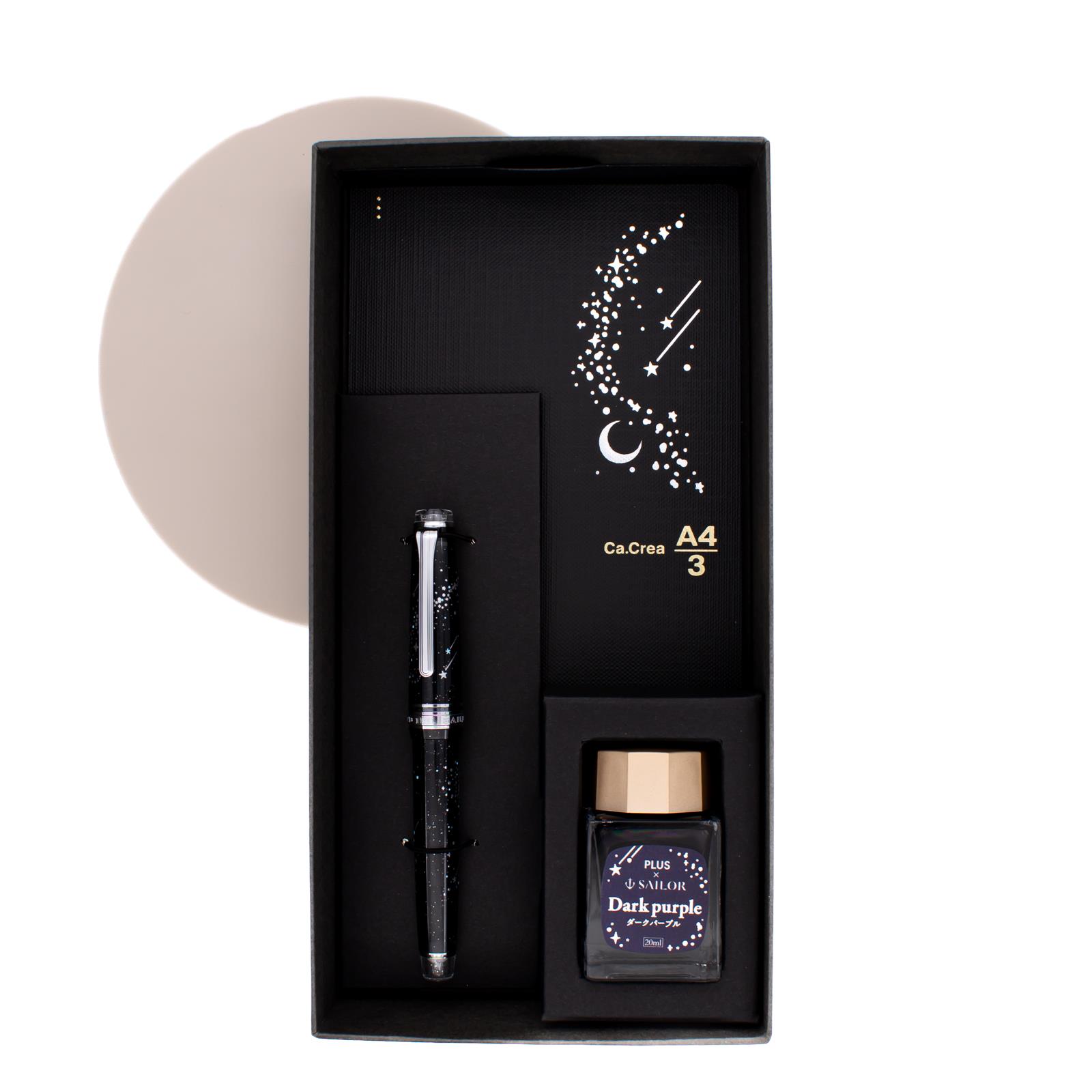 Sailor x Plus Starry Sky Professional Gear Dolma Kalem Seti Sınırlı Üretim