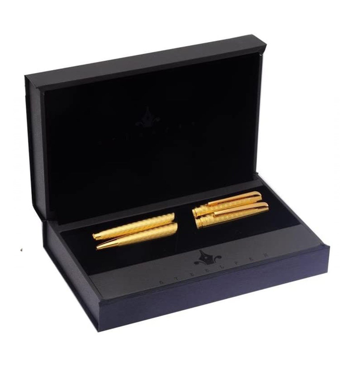 Steelpen Carens Serisi 268 Gold Dolma Kalem+Tükenmez Kalem