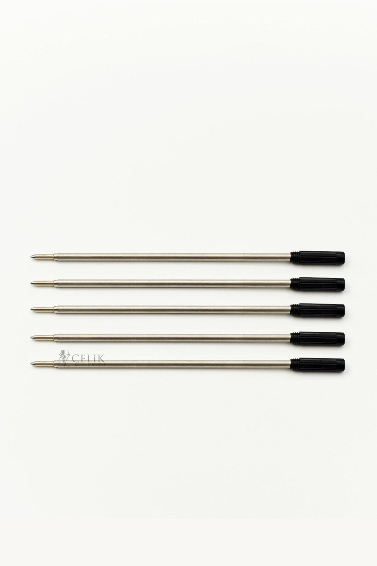 Steelpen Crosss Tipi Metal 5'li Yedek Siyah Refil