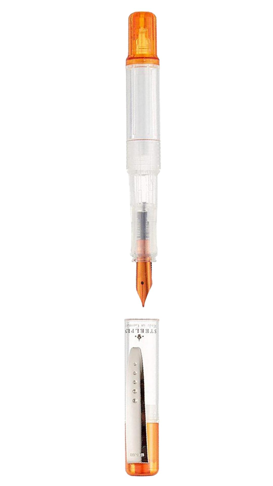 Steelpen Ice Serisi 4820 DK Turuncu Dolma Kalem