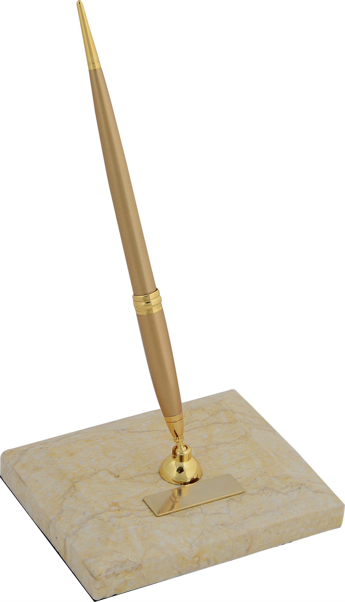 Steelpen  NO 56 Gold Çiftli Mermer Masa Seti