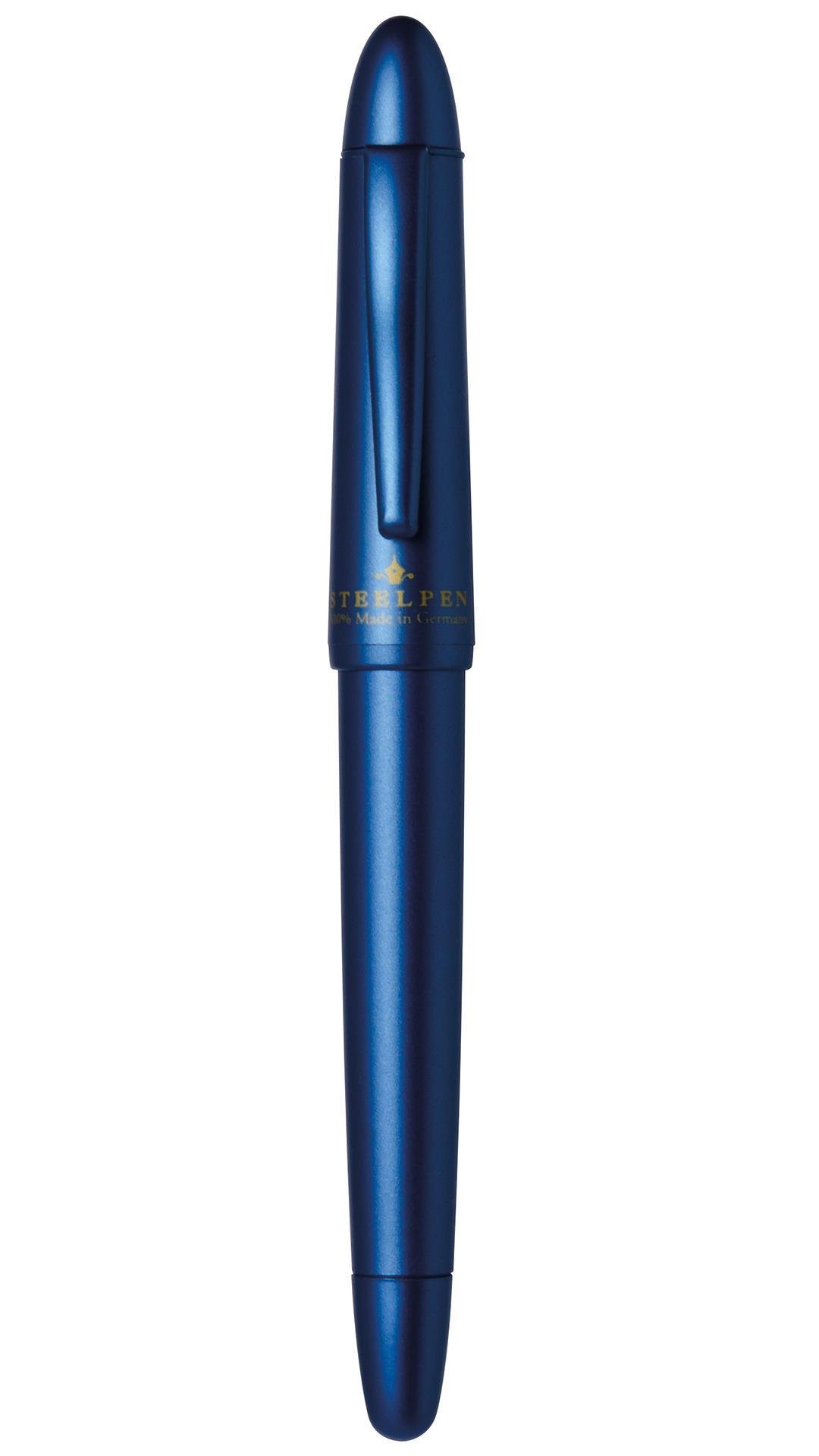 Steelpen Pearl Serisi 4522 DK Metalik Mavi Dolma Kalem