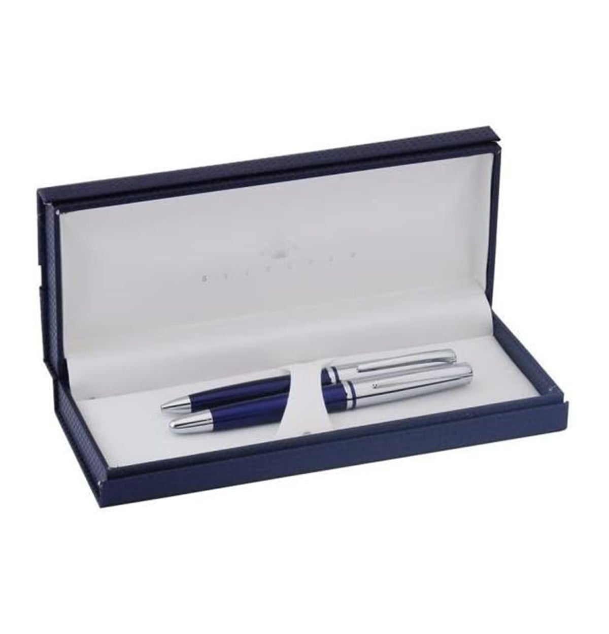 Steelpen Saturn Serisi 2352 Mavi Dolma Kalem+Tükenmez Kalem