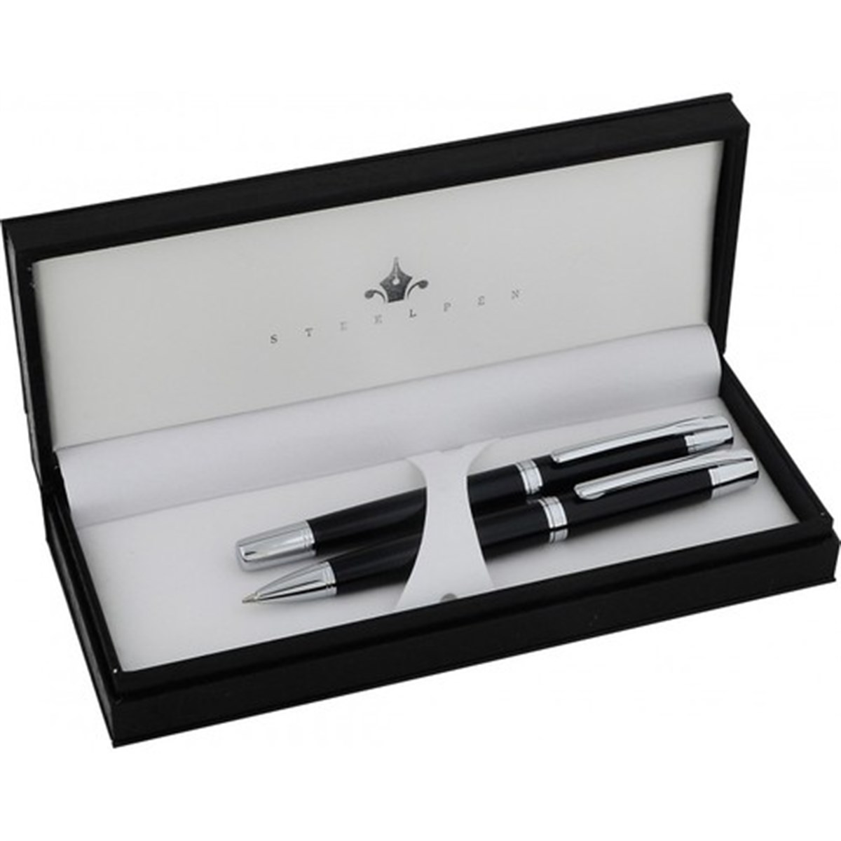 Steelpen Serra Serisi 800-1 Siyah Dolma Kalem