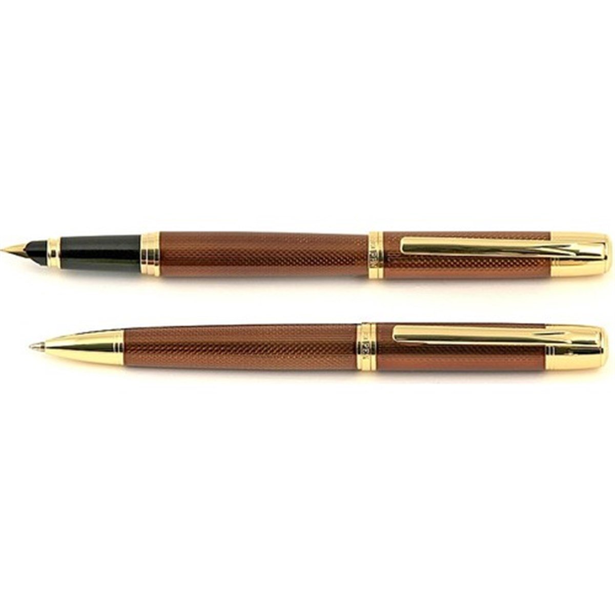 Steelpen Serra Serisi 800-3 Bronz Mini Tükenmez Kalem +Versatil Kalem 