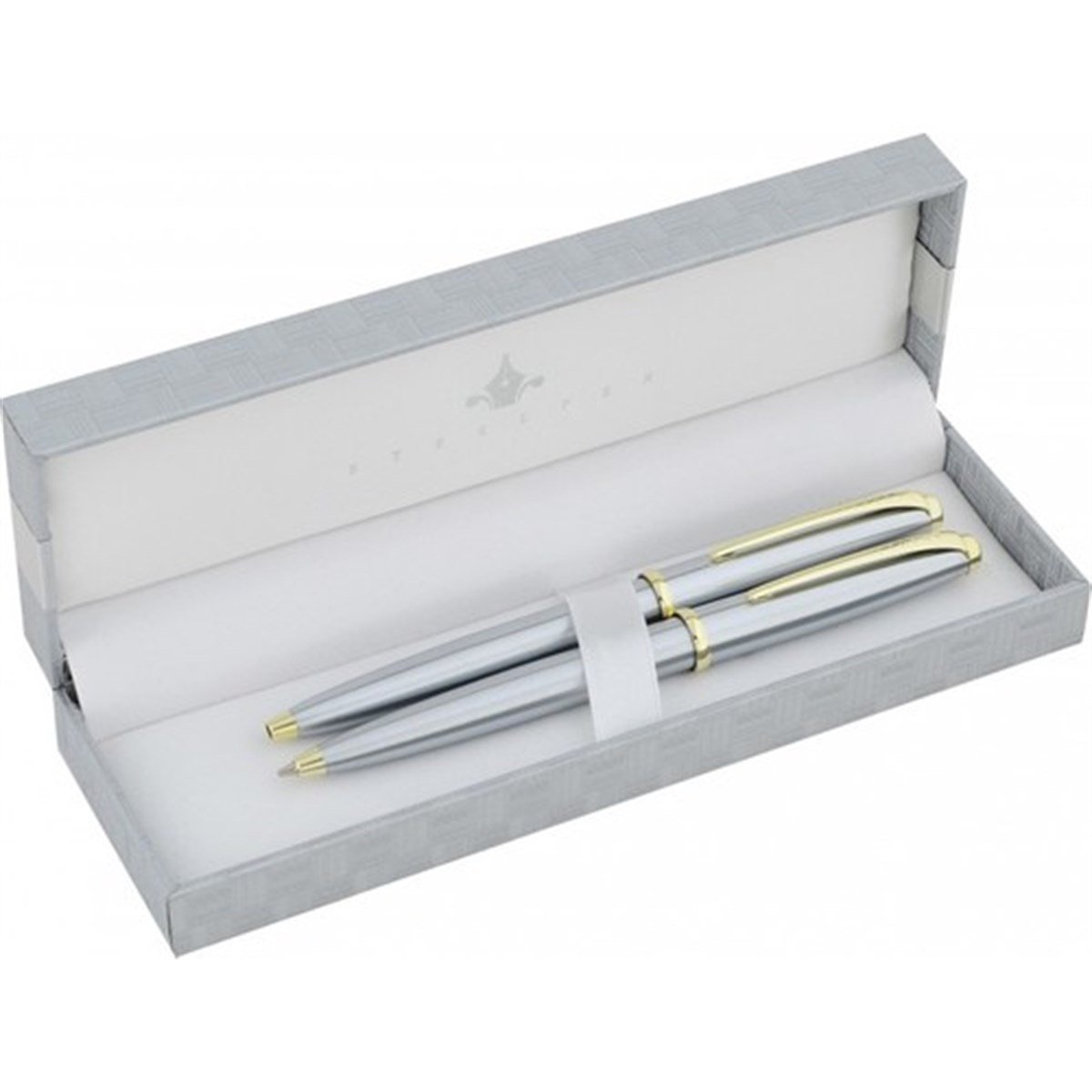 Steelpen Star Serisi 663 Gold Tükenmez Kalem+Versatil Kalem