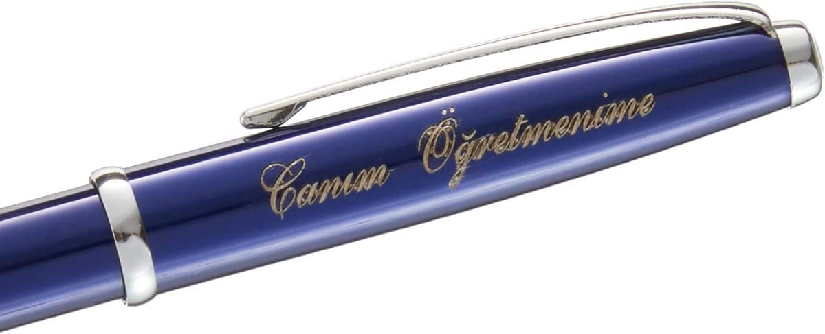 Steelpen Star Serisi 664 CANIM ÖĞRETMENİME Tükenmez Kalem ( İSTEDİĞİNİZ RENK KalemE LAZER BASKI UYGULANABİLİR) 