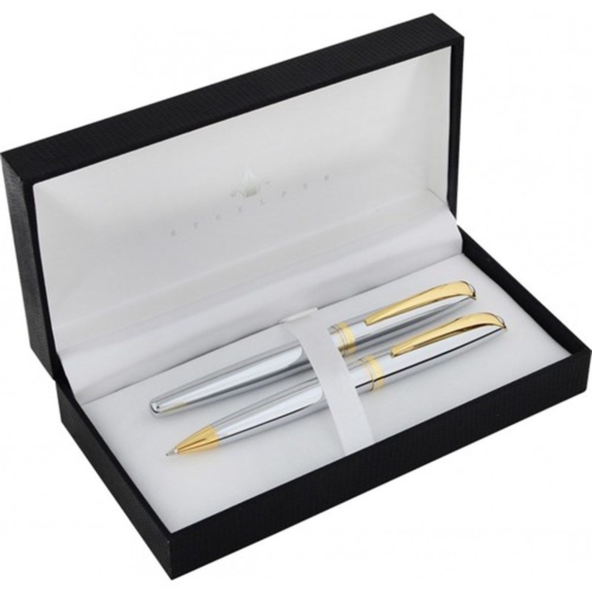 Steelpen Truva Serisi 0167DT Dolma Kalem+Tükenmez Kalem