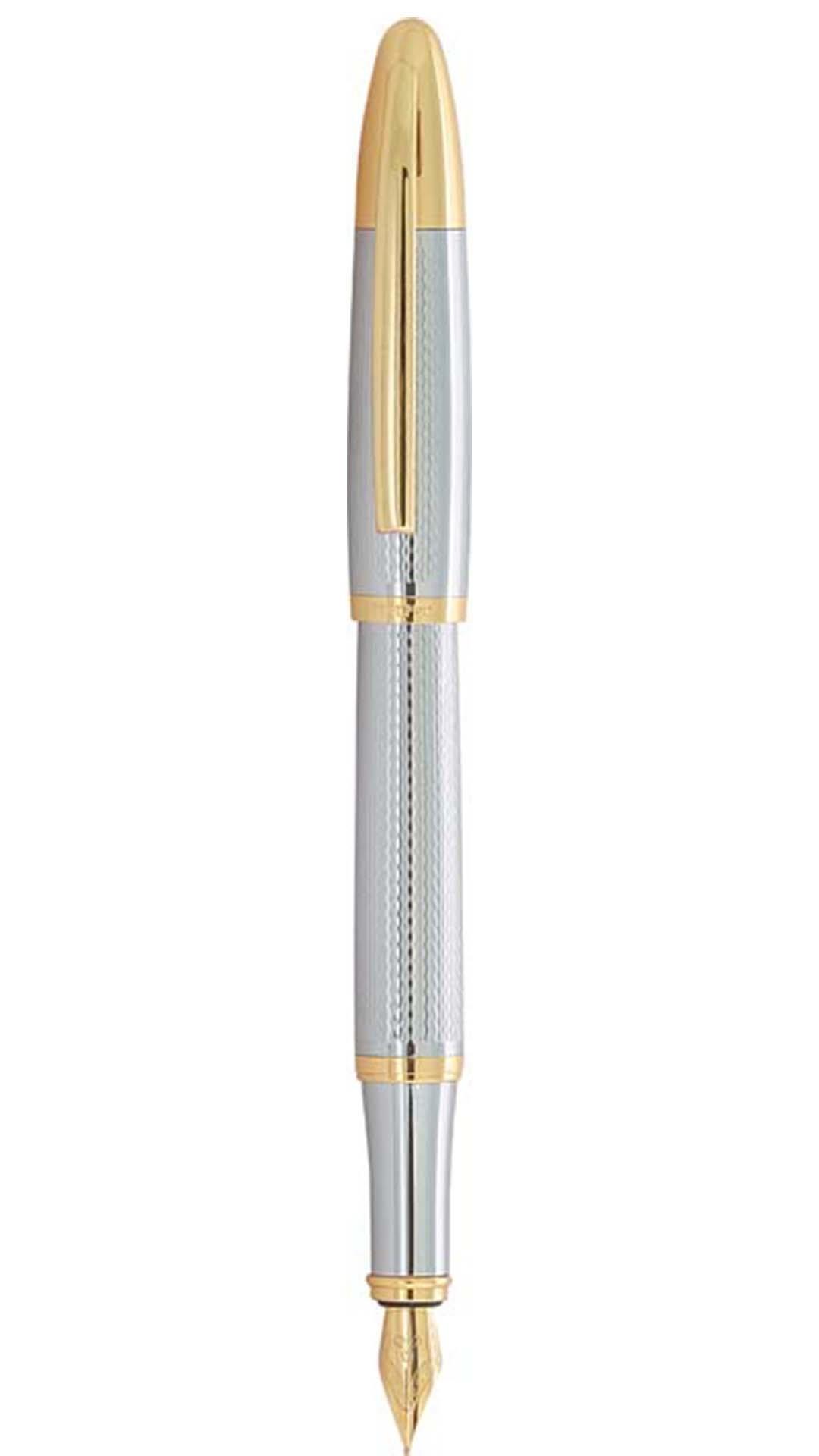 Steelpen Venüs Serisi 177D Desenli Gold Dolma Kalem