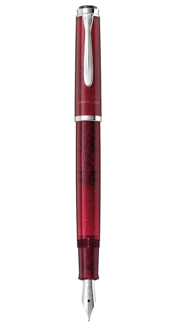 ▪️Pelikan M205 レッド　赤軸　Mnib　美品 Pelikan M205 Star Ruby Fountain Pen