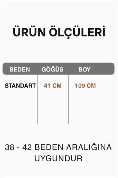 Yakası Püsküllü Ayarlanabilir İp Askılı Midi Boy Dantelli Astarlı Elbise 38 - 42 Beden
