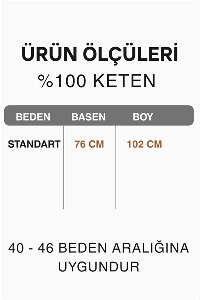 Kadın İtalyan %100 Keten Hasır Kemerli Pileli Bol Paça Keten Pantolon 40 - 44 Beden