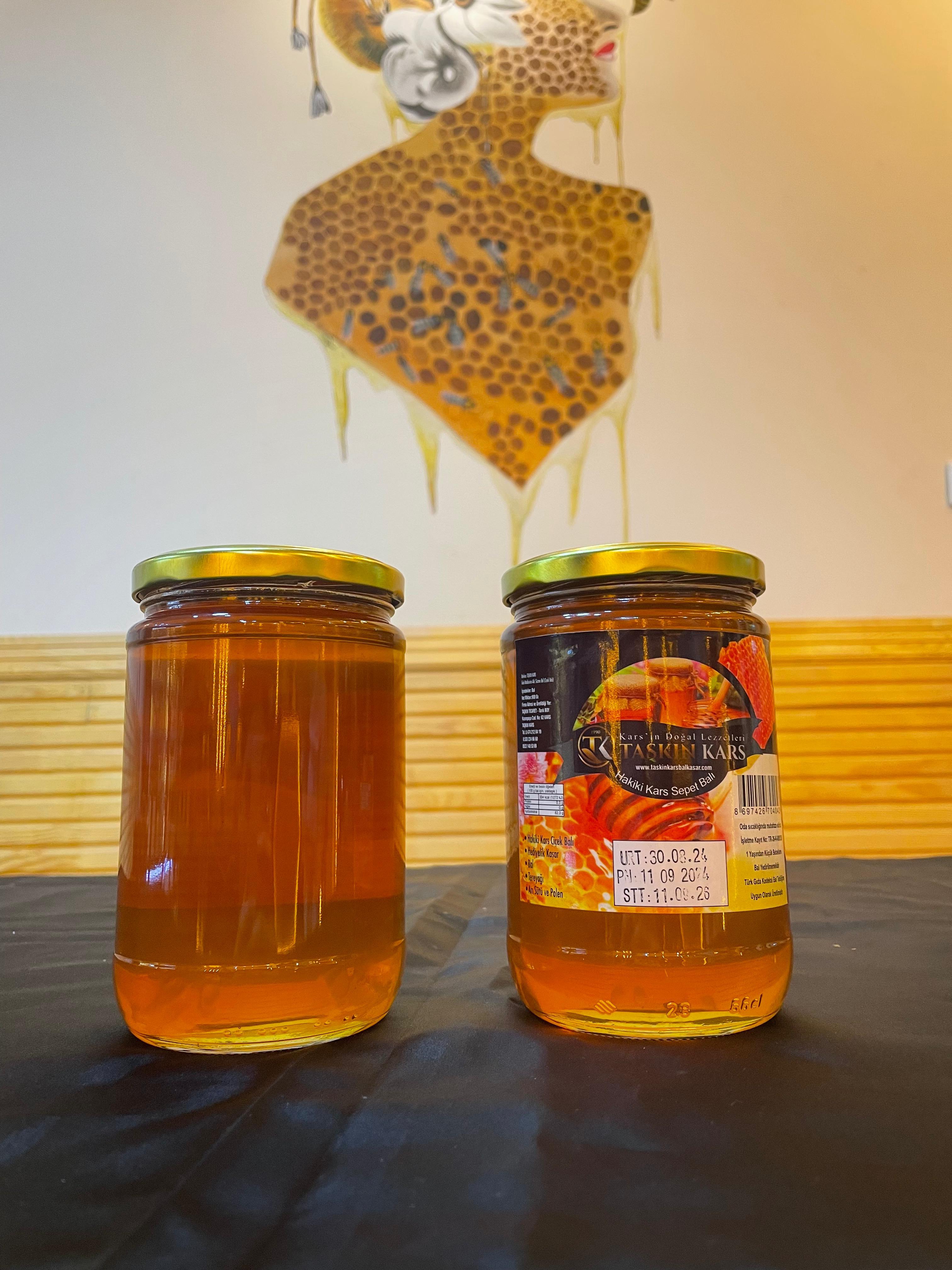 Sepet  Karakovan Süzme Ham Balı 900 gr