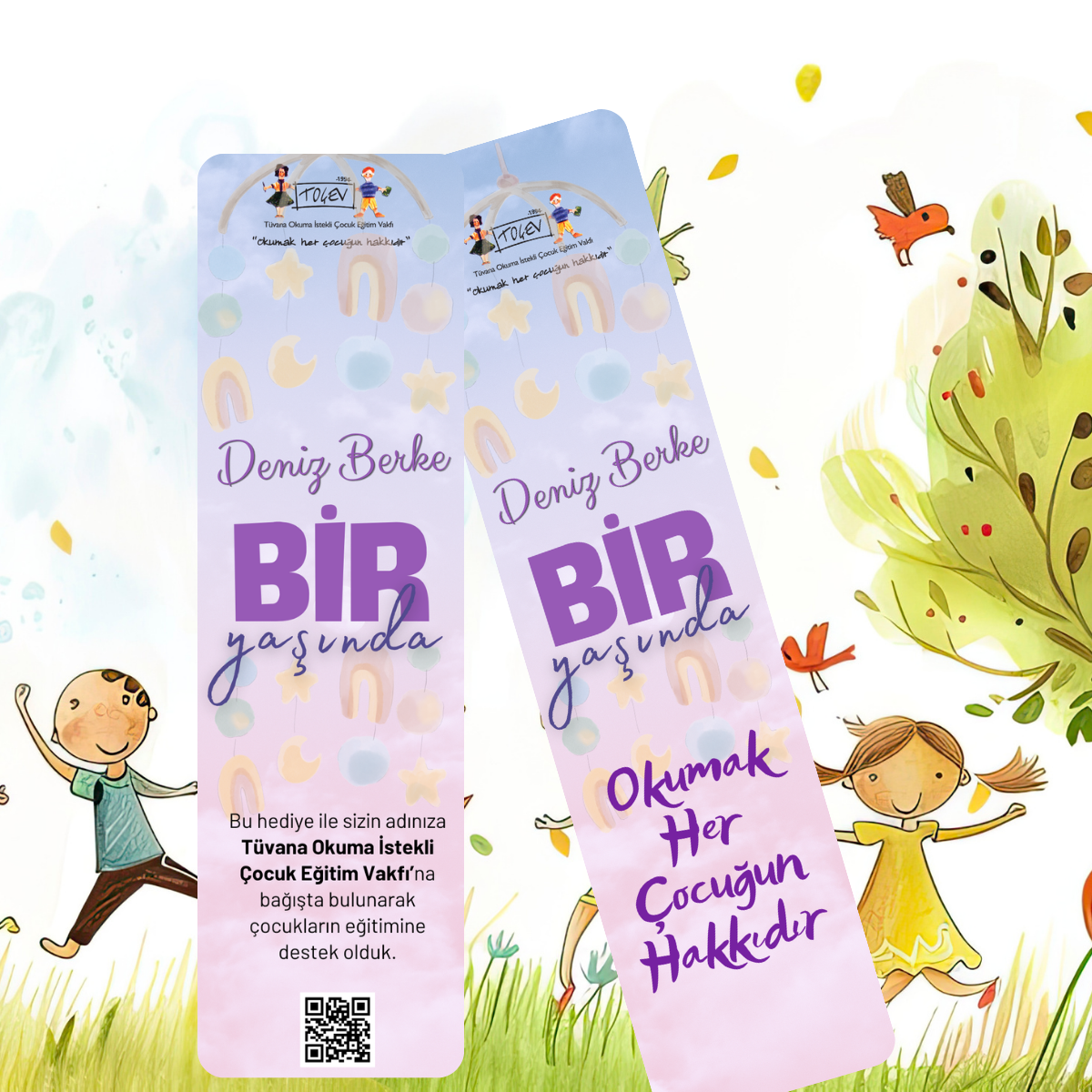 DOĞUMGÜNÜ KİTAP AYRACI - 4