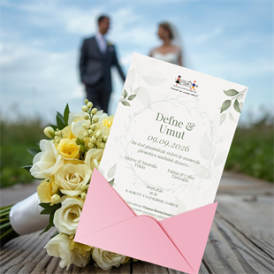 NİKÂH DAVETİYESİ - 1