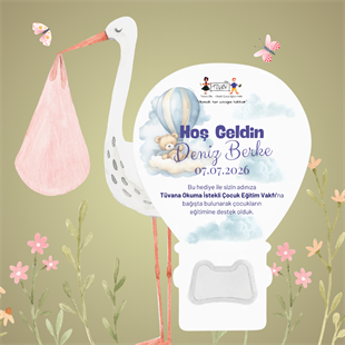 YENİDOĞAN BALON AÇACAK MAGNET - 5