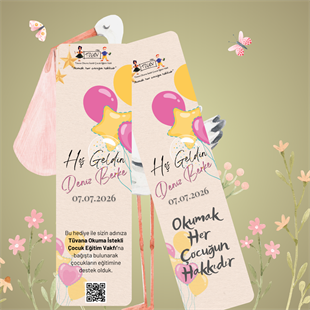 YENİDOĞAN KİTAP AYRACI - 1