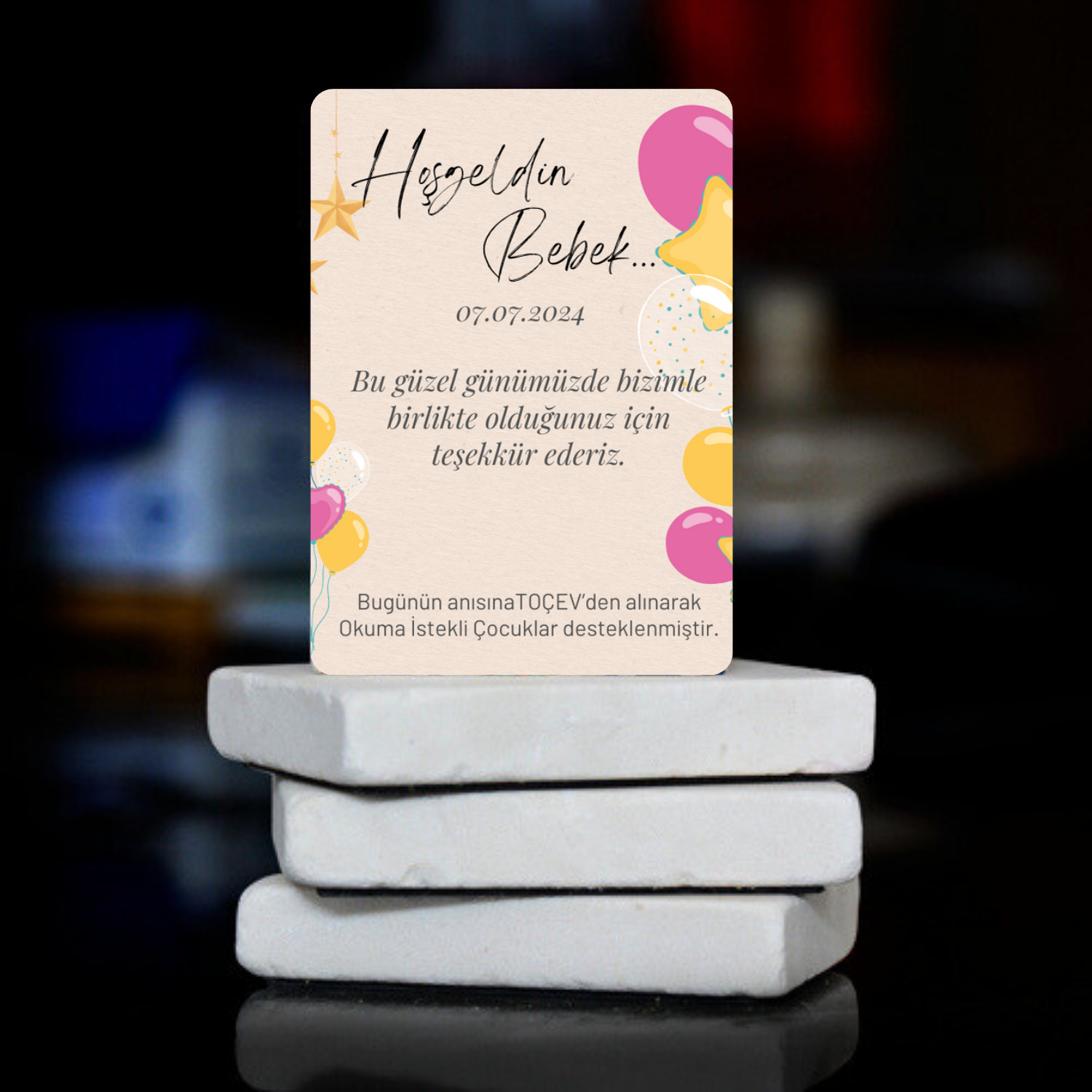 DOĞUM HATIRASI MAGNET - 1