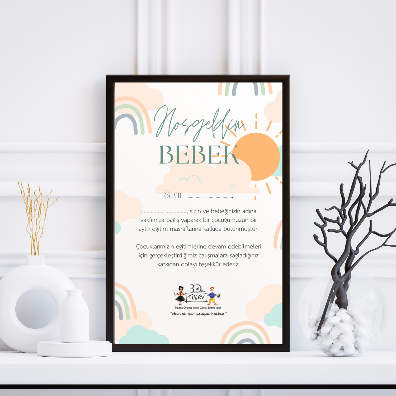 HOŞGELDİN BEBEK SERTİFİKASI - 2