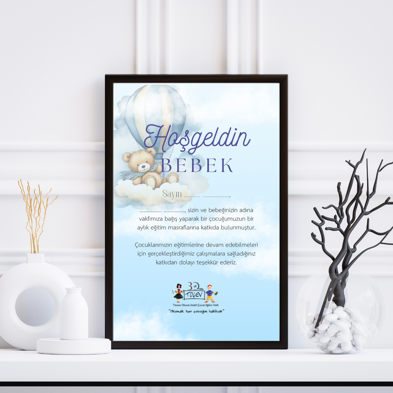 HOŞGELDİN BEBEK SERTİFİKASI - 5