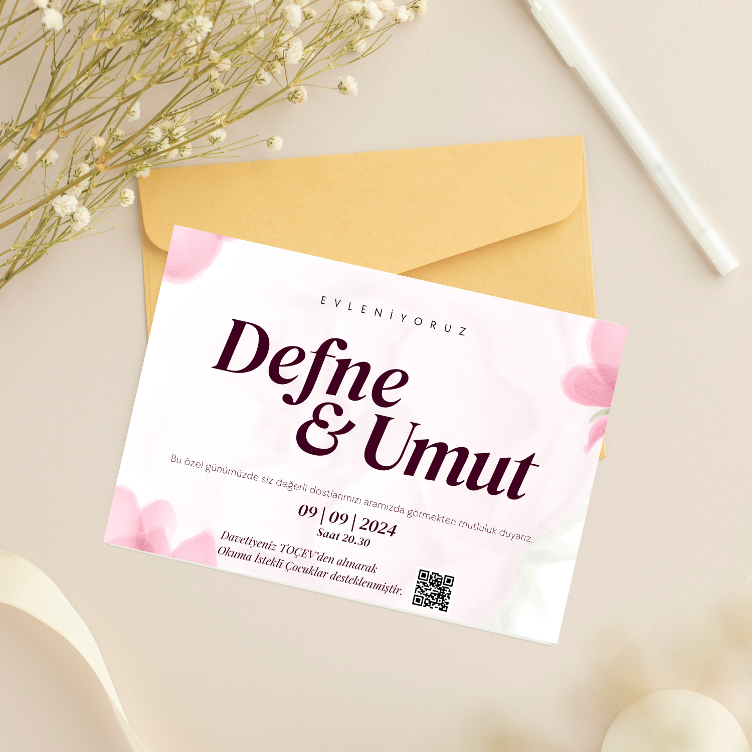 NİKÂH DAVETİYESİ - 5