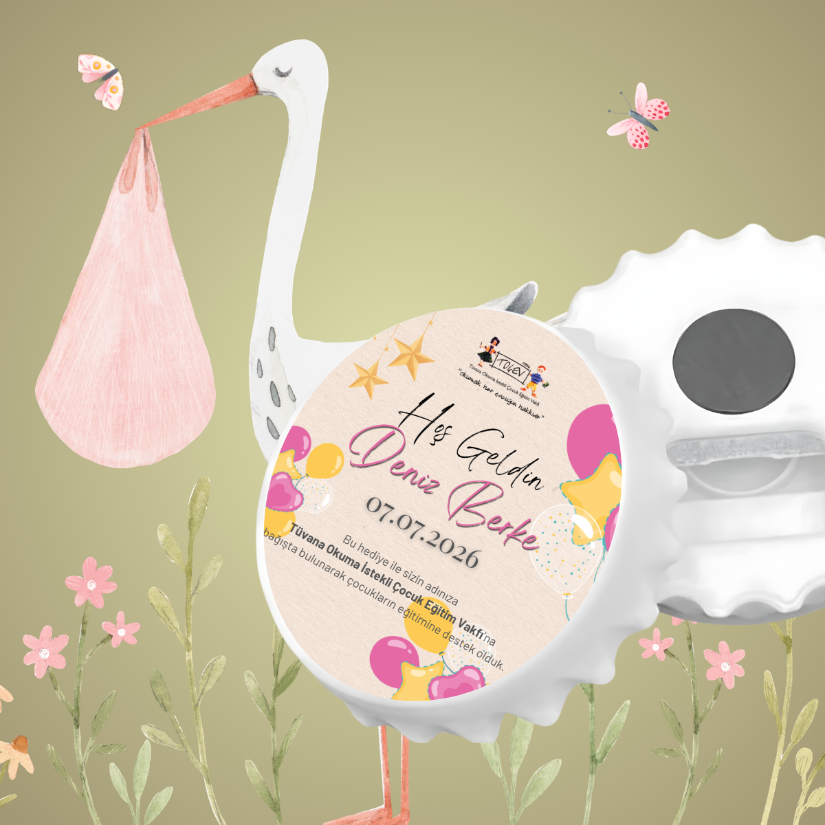 YENİDOĞAN AÇACAK MAGNET - 1