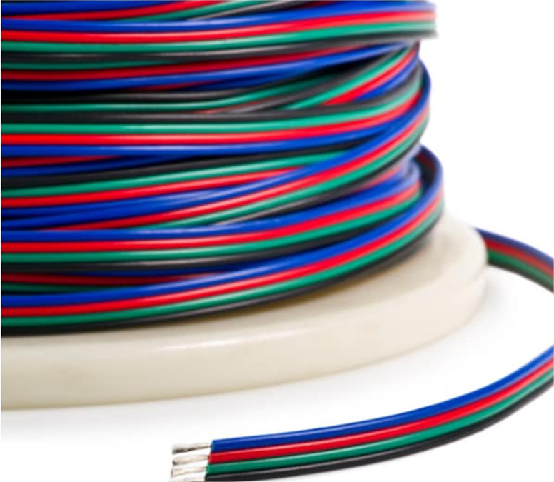 100 Metre Rgb Kablo 4 Lü Şerit Led Kablosu 4X0.22 Kalaylı %100 Bakır100 Metre Rgb Kablo 4 Lü Şerit Led Kablosu 4X0.22 Kalaylı %100 Bakır