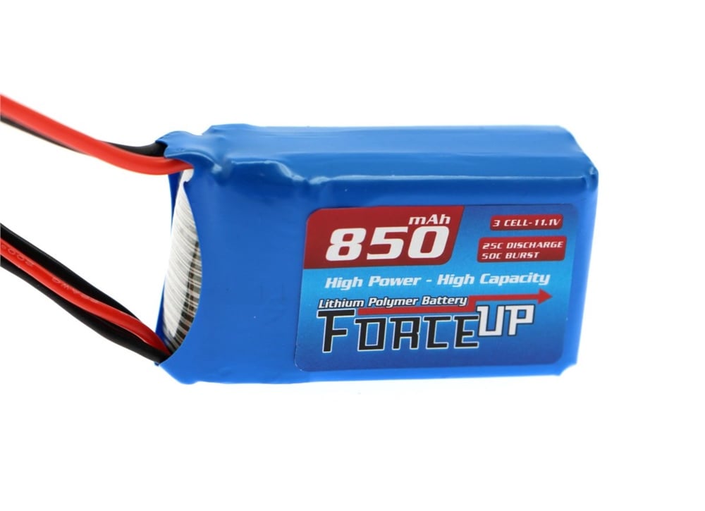 11.1V Lipo Pil 850mAh - Pro