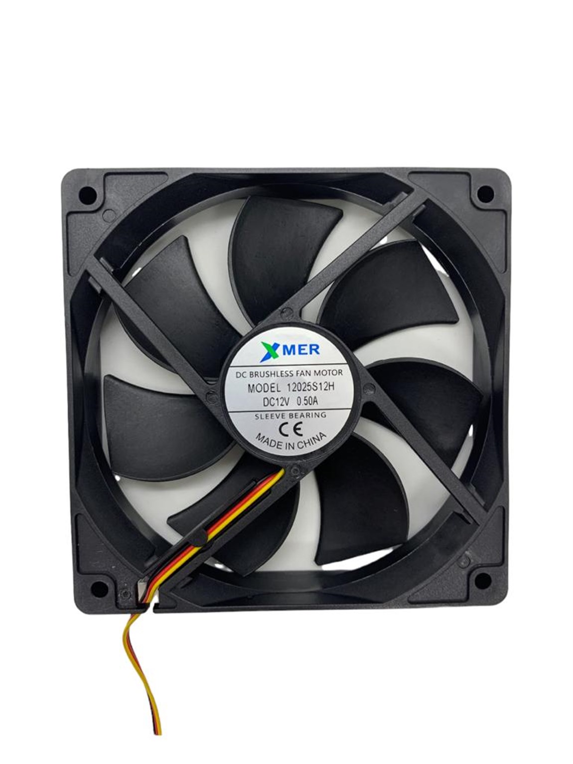 120X120X25mm 12V 0.50A 3P XMER FAN