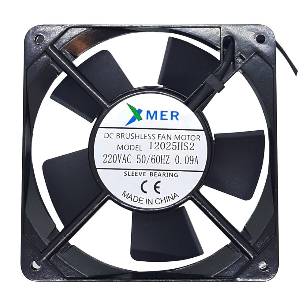 120X120X25mm 220V 0.09A 2P XMER FAN