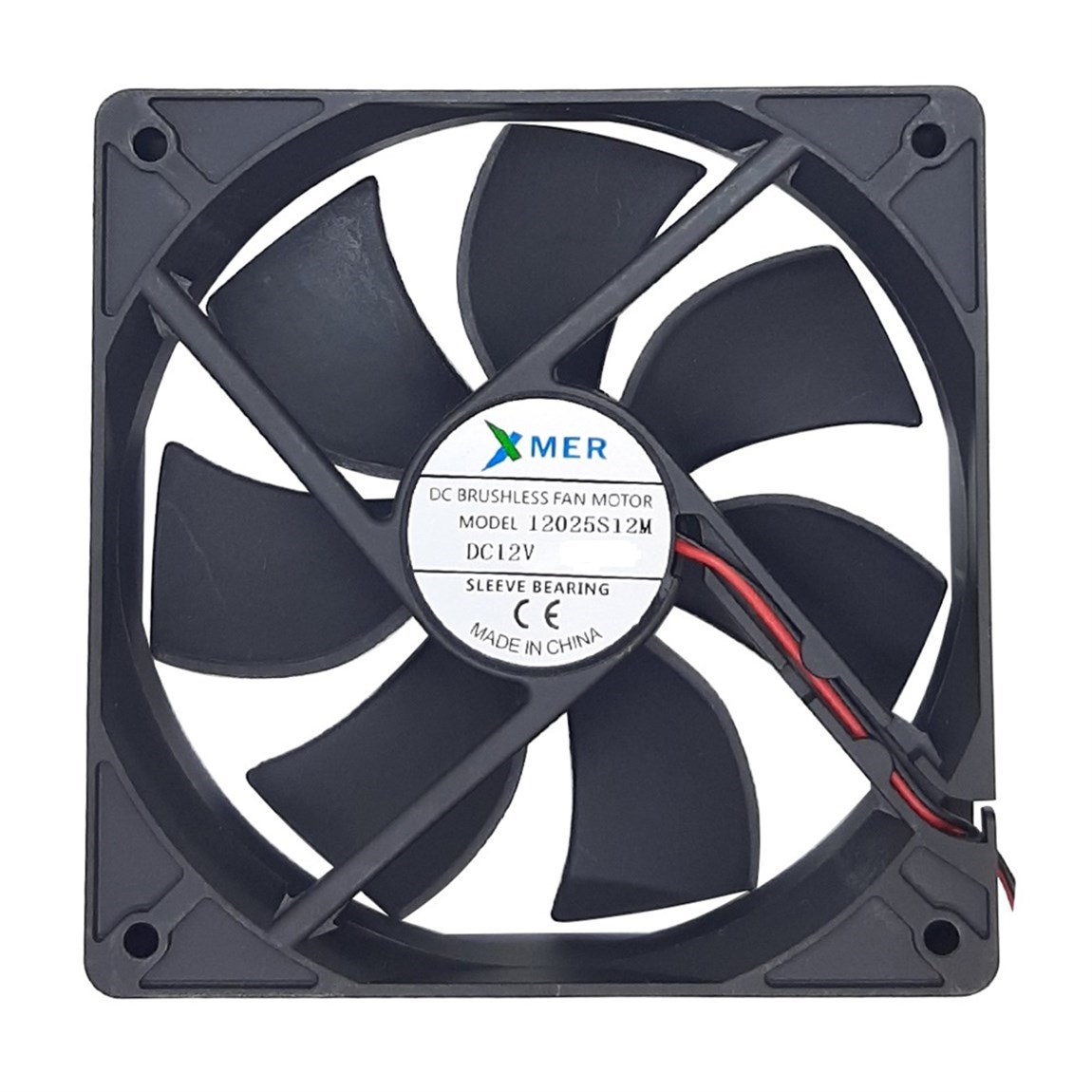 120X120X25mm 24V 0.20A 2P XMER Fan