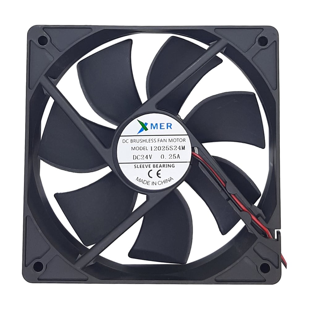 120X120X25mm 24V 0.25A 2P XMER FAN