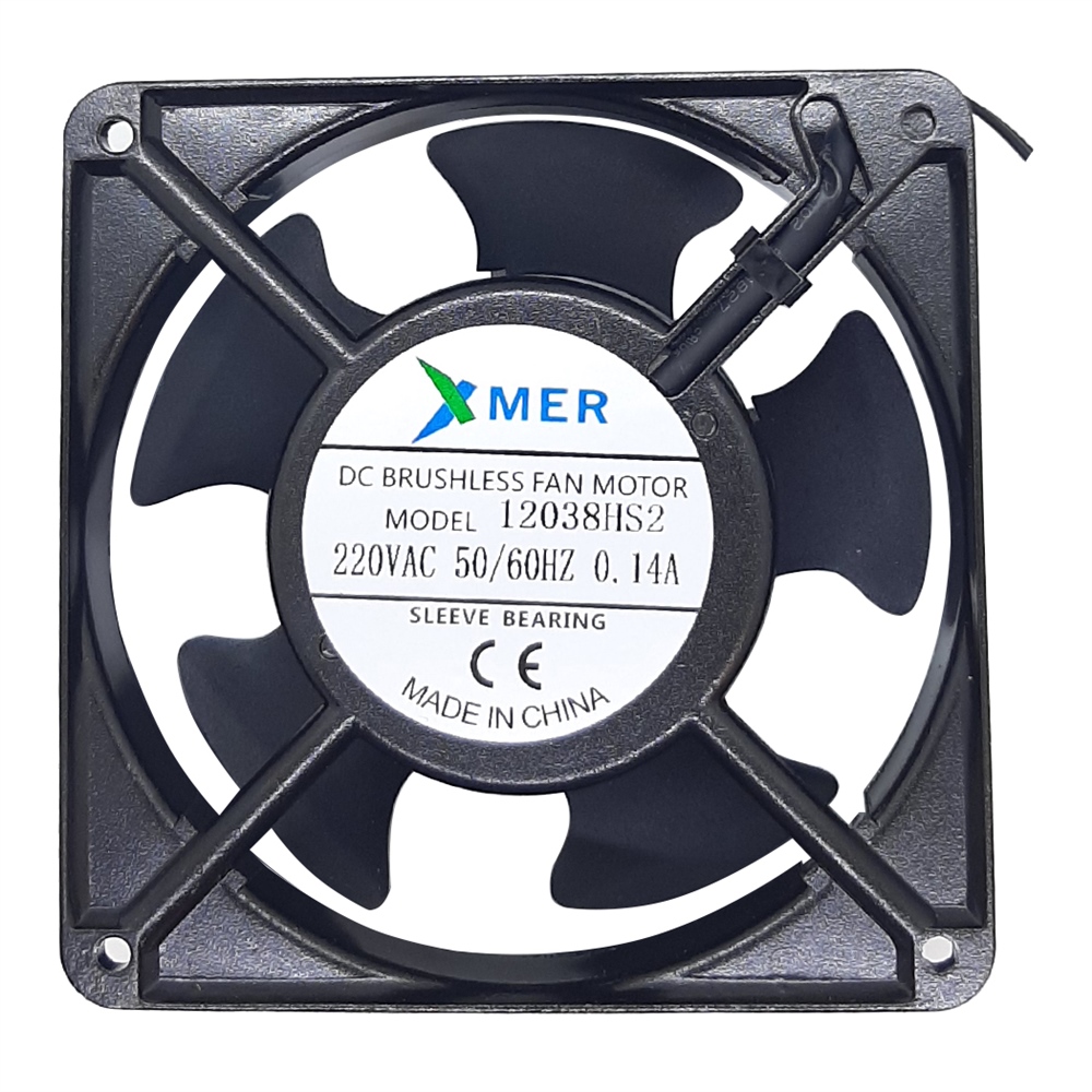 120X120X38mm 220V 0.14A 2P XMER FAN