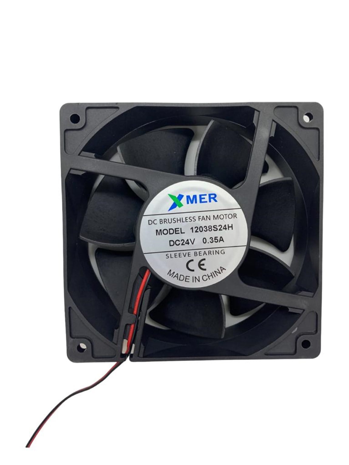 120X120X38mm 24V 0.35A 2P XMER FAN
