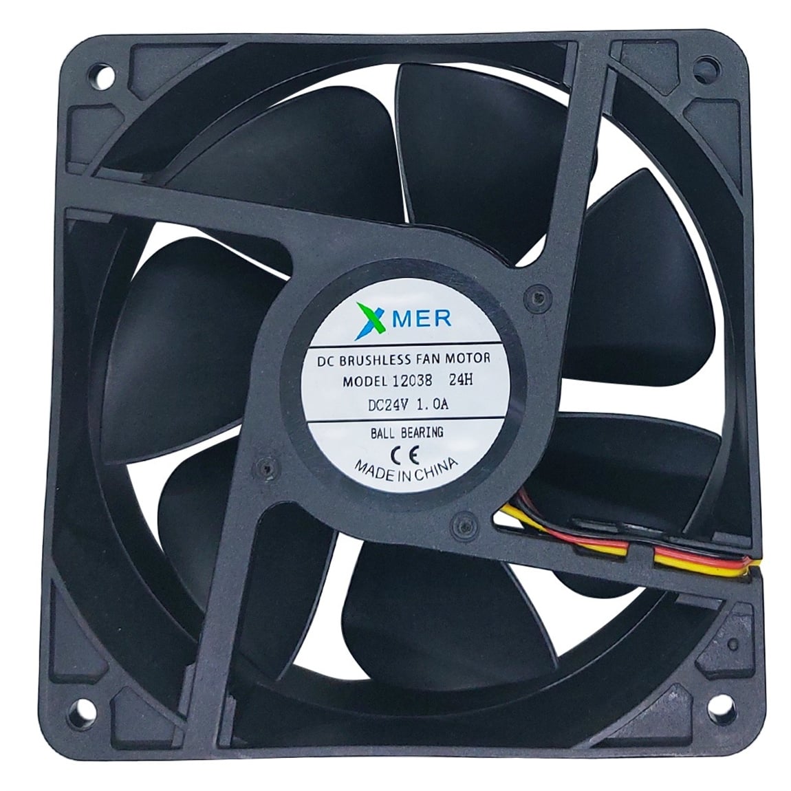 120X120X38mm RULMANLI 24V 1.0A 3P XMER FAN