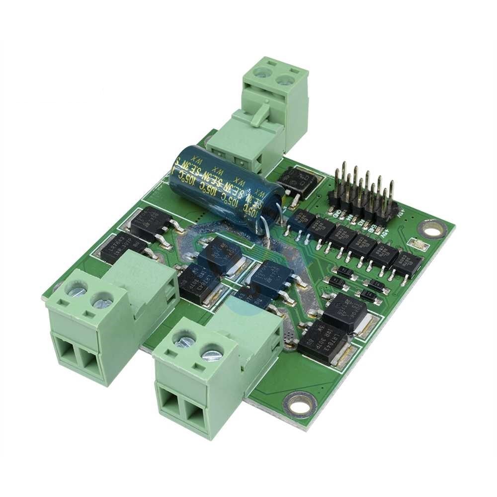 12/24V 7A 160W H-Bridge L298 Dual DC Motor Sürücü Modülü
