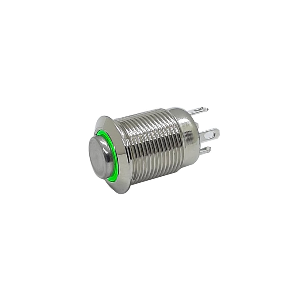 12MM METAL LEDLİ YAYLI BUT.KIRMIZI