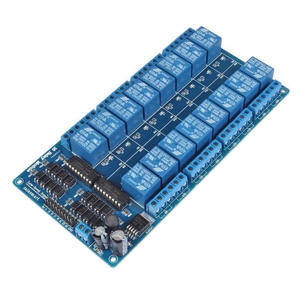 16 Way 5 V Relay Module - 16lı 5 V Röle Kartı