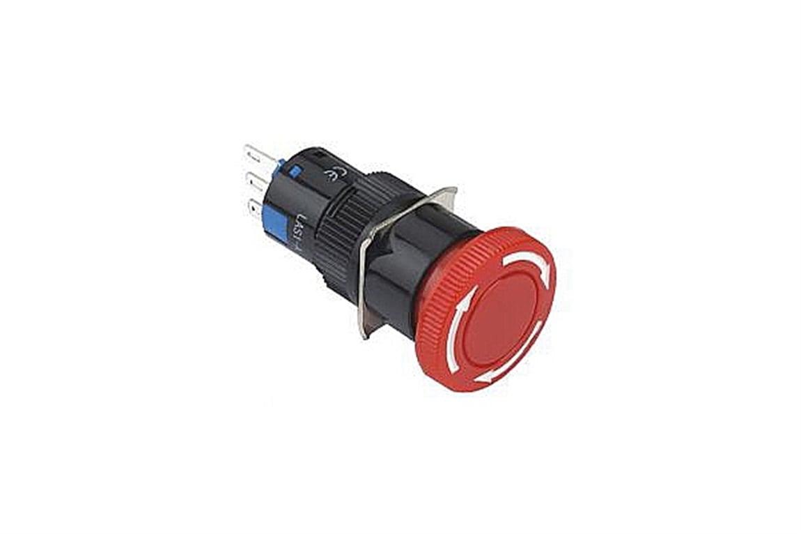 16mm Acil-Stop Buton 5A 250VAC 3P